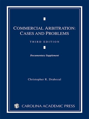 cover image of Commercial Arbitration